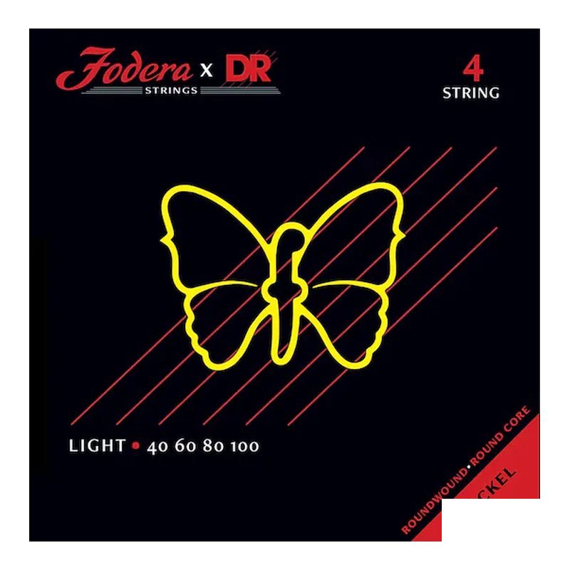 DR Fodera x DR Strings FNI-40100 電貝斯弦 — 三峽木吉他 / 民謠吉他