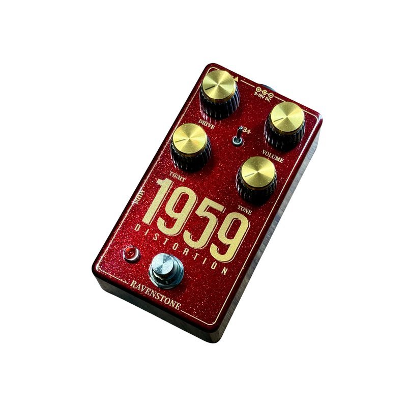 Ravenstone Ravenstone 1959 Distortion 破音效果器 紅色限量版 — 三峽木吉他 / 民謠吉他