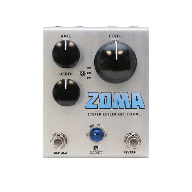 Keeley Keeley ZOMA Stereo Reverb and Tremolo WT 效果器 白色 — 三峽效果器