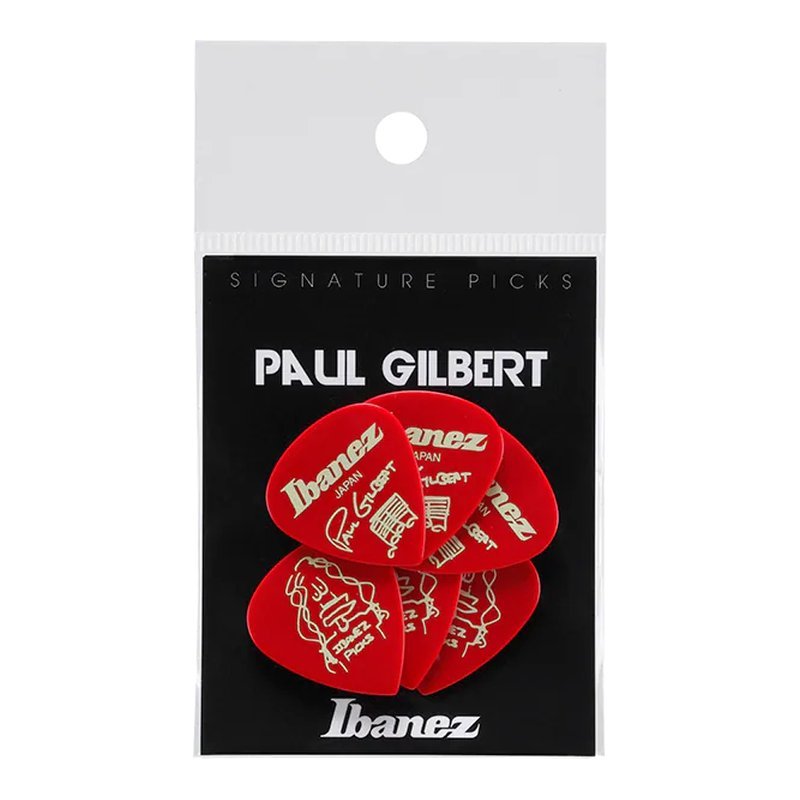 Ibanez Ibanez B1000PG-CA Picks 1.0mm 吉他彈片 Paul Gilbert簽名款 六片裝 — 三峽木吉他 / 民謠吉他