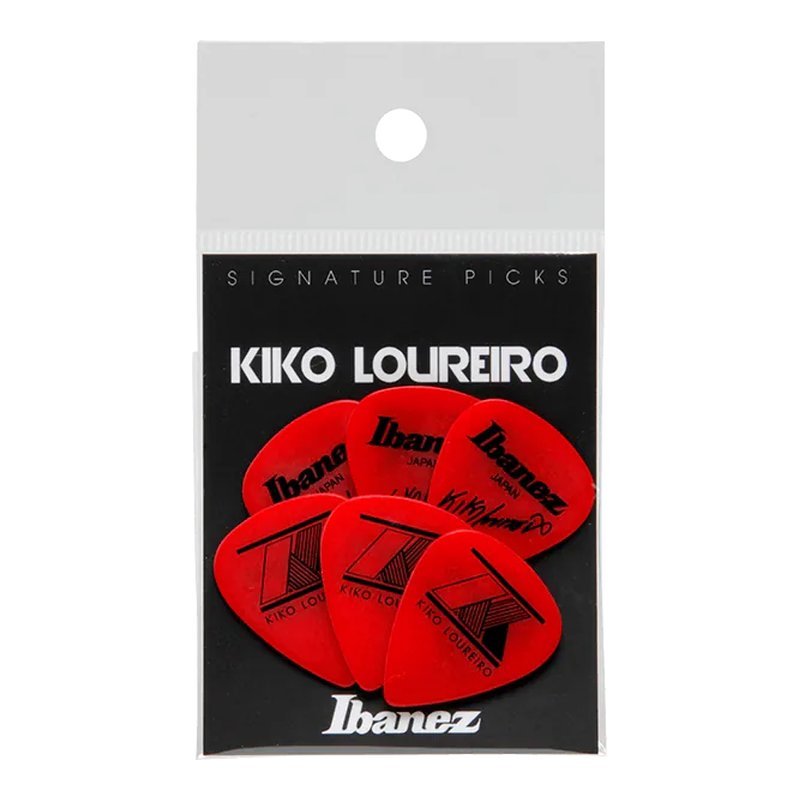 Ibanez Ibanez B1000KL-RD Picks 1.2mm 吉他彈片 Kiko Loureiro簽名款 六片裝 — 三峽木吉他 / 民謠吉他