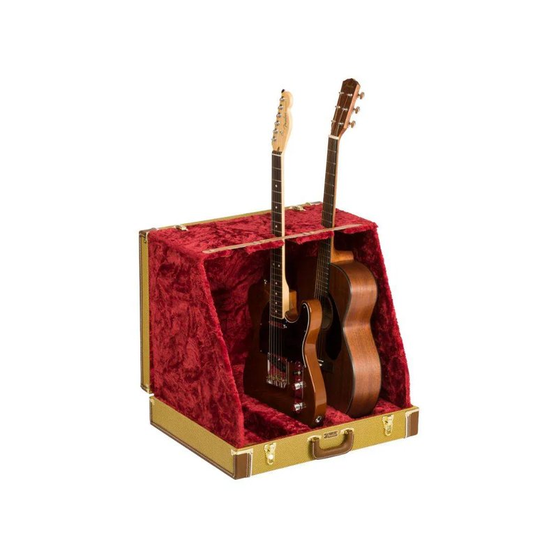 Fender Fender Classic Series Case Stand 三支型琴架 Tweed 粗花呢 — 三峽吉他 / Bass