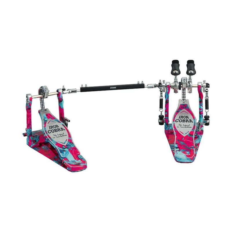 TAMA TAMA 50th HP900PWMCS Power Glide Twin Pedal 雙踏板 珊瑚漩渦 Coral Swirl — 三峽效果器