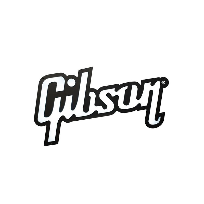 Gibson Gibson Logo LED Sign 原廠LED燈箱 — 三峽木吉他 / 民謠吉他