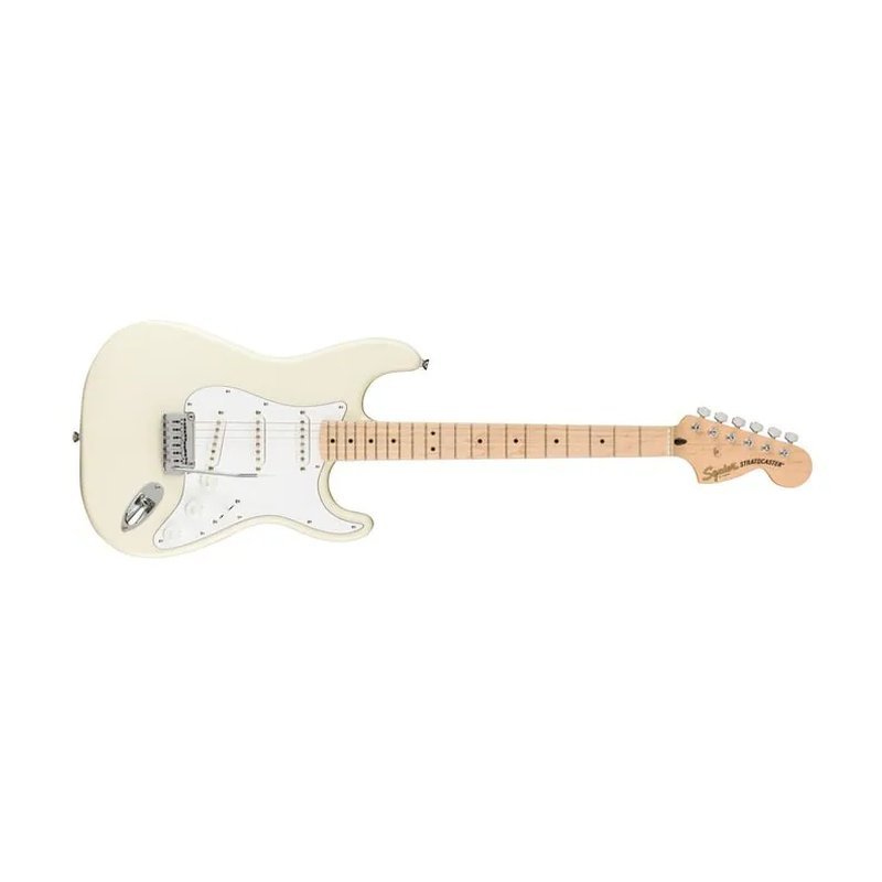 Squier Squier Affinity Stratocaster MN 電吉他 Olympic White — 三峽電吉他