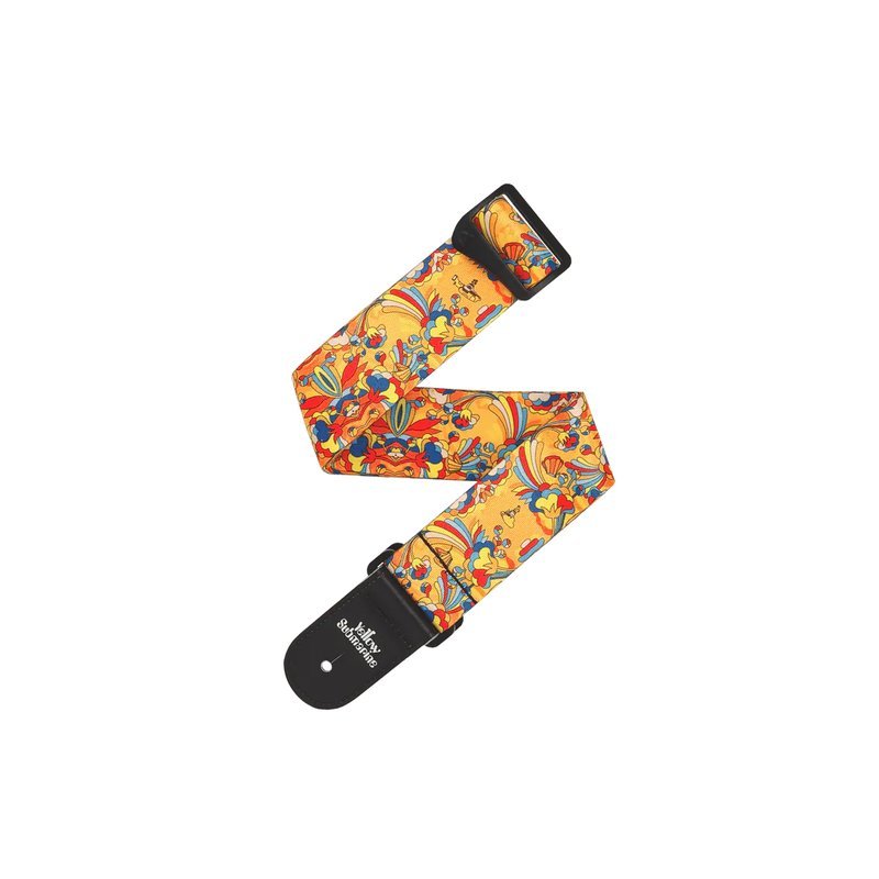 D'Addario Daddario 黃色潛水艇 55週年紀念背帶 報春花草原 — 三峽背帶