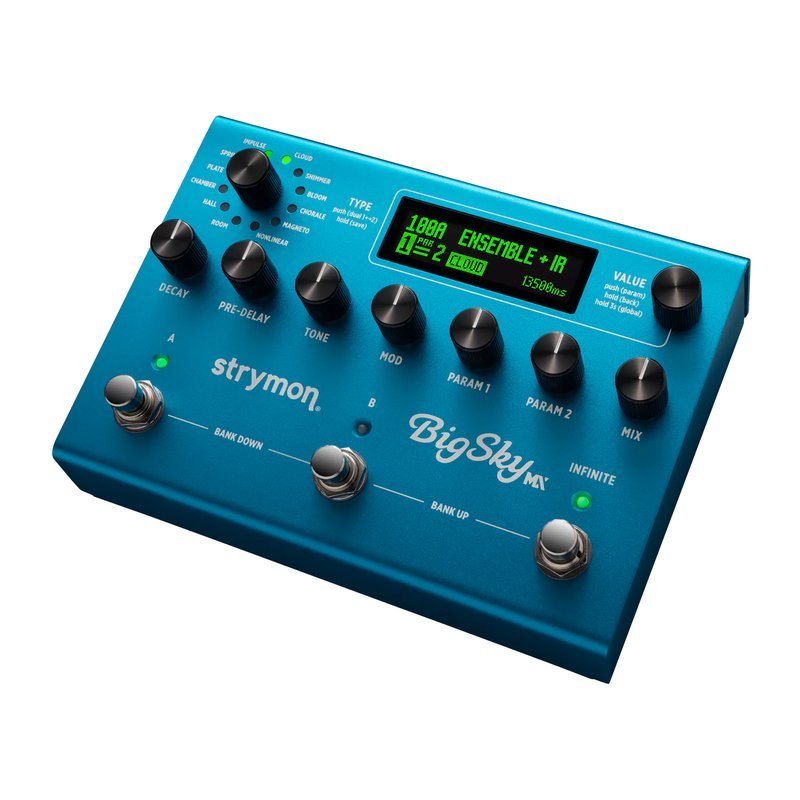Strymon Strymon BigSky MX Reverb 數位 殘響 效果器 — 三峽效果器
