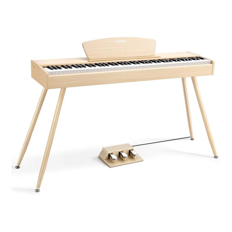 Donner (預購)Donner DDP-80 LA 淺橡木色 電鋼琴 — 三峽電鋼琴 / 鍵盤
