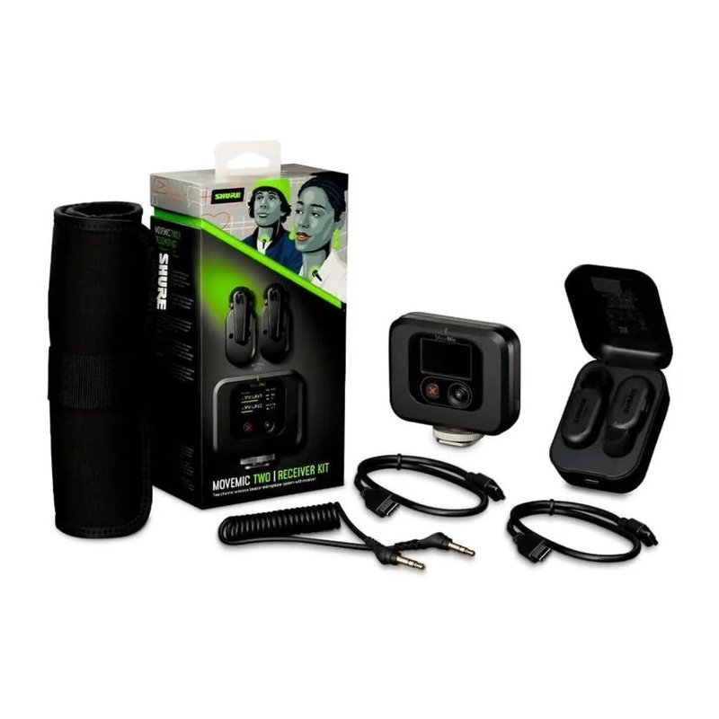 Shure Shure MoveMic 一對二 無線麥克風套裝 — 三峽麥克風