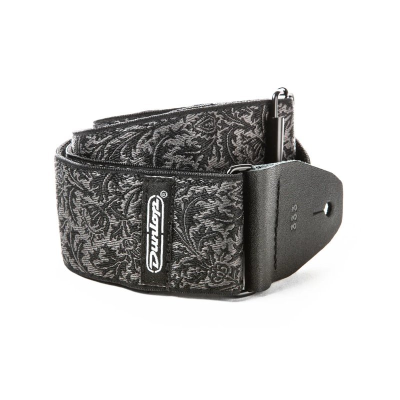Dunlop Jim Dunlop Jacquard系列 Black Thistle 提花刺繡背帶 D6714 — 三峽效果器