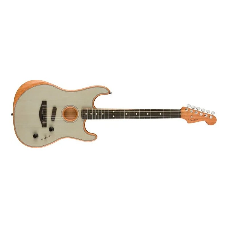 Fender Fender American Acoustasonic Stratocaster 電木吉他 透明音速藍 — 三峽吉他 / Bass