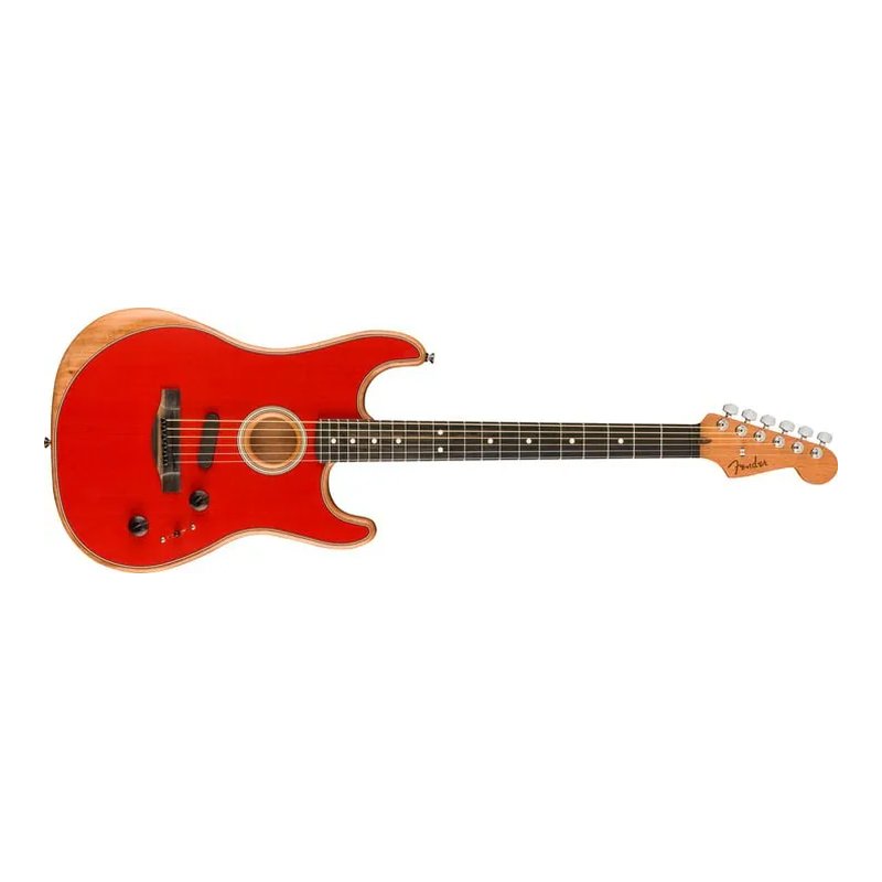 Fender Fender American Acoustasonic Stratocaster 電木吉他 達科塔紅 — 三峽吉他 / Bass