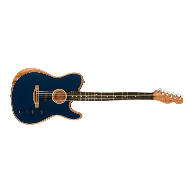 Fender Fender American Acoustasonic Telecaster 電木吉他 鋼藍色 — 三峽吉他 / Bass