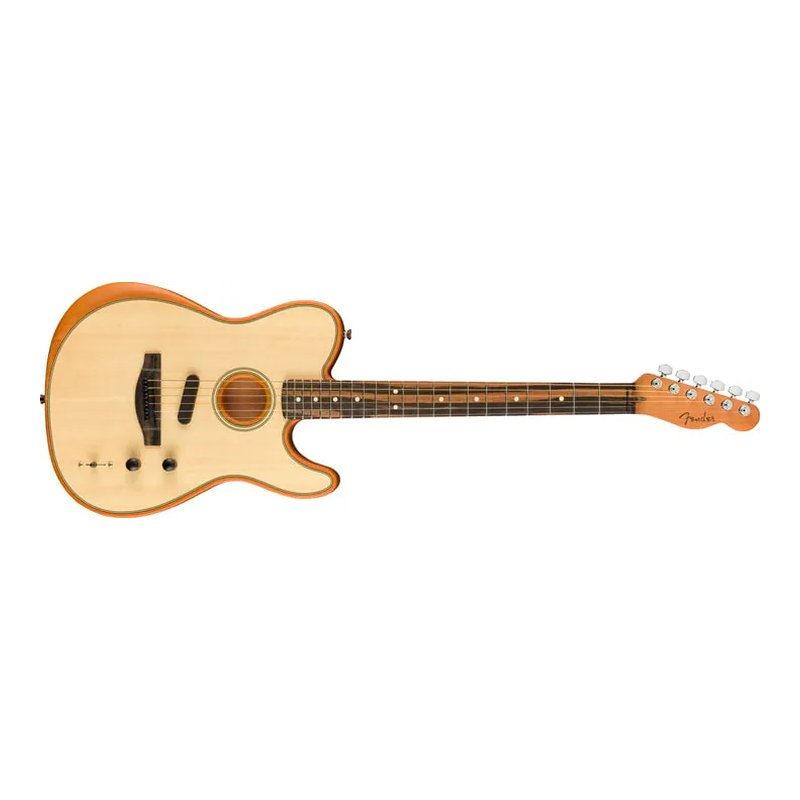 Fender Fender American Acoustasonic Telecaster 電木吉他 原木色 — 三峽吉他 / Bass