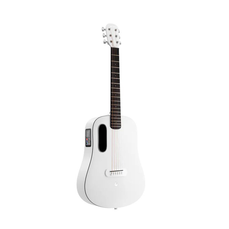 LAVA MUSIC 拿火 LAVA ME play 拿火 36吋 HPL 智能 吉他 冰雪白 — 三峽木吉他 / 民謠吉他