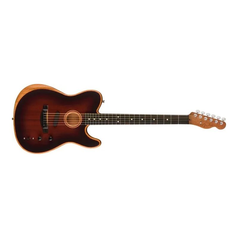 Fender Fender Acoustasonic Telecaster All-Mahogany 電木吉他 漸層色 — 三峽吉他 / Bass