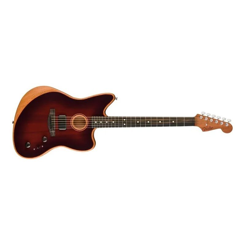 Fender Fender Acoustasonic Jazzmaster All-Mahogany 電木吉他 漸層色 — 三峽木吉他 / 民謠吉他