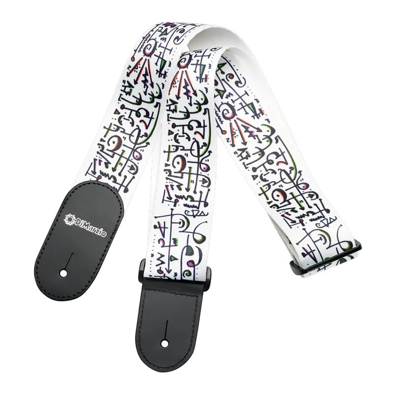 DiMarzio DiMarzio Art 吉他背帶 Steve Vai 簽名款 兩色可選 — 三峽木吉他 / 民謠吉他