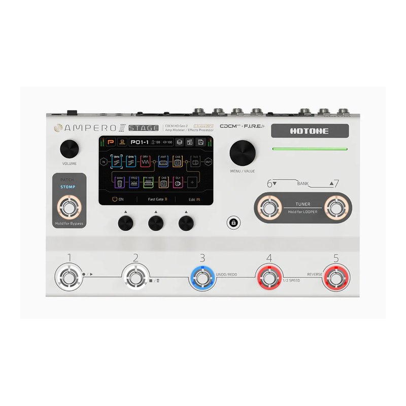 Hotone Hotone Ampero II Stage 旗艦 綜合效果器 — 三峽效果器