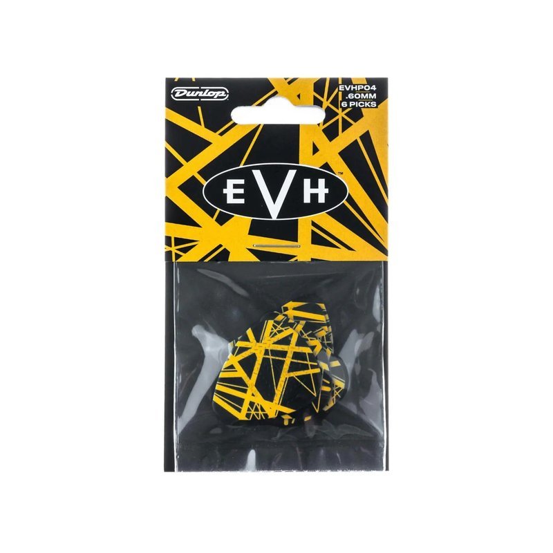 Dunlop Dunlop EVH Shark Max-Grip Pick EVHP04、EVHP07 簽名系列彈片 六片裝 — 三峽木吉他 / 民謠吉他