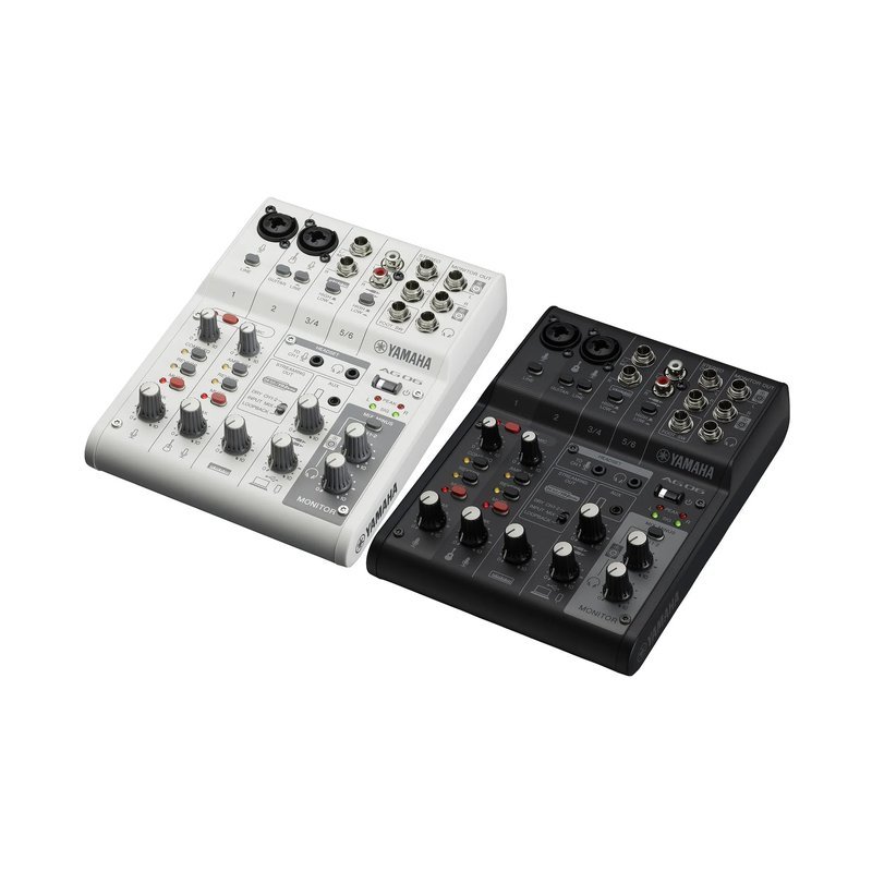 Yamaha YAMAHA AG06MK2 網路直播混音器 — 三峽麥克風