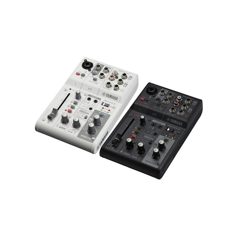 Yamaha YAMAHA AG03MK2 網路直播混音器 — 三峽音響 / 音箱