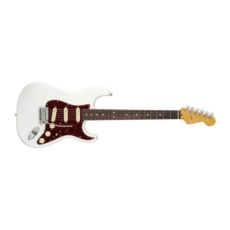 Fender Fender American Ultra Stratocaster SSS 美廠 電吉他 珍珠白 — 三峽吉他 / Bass