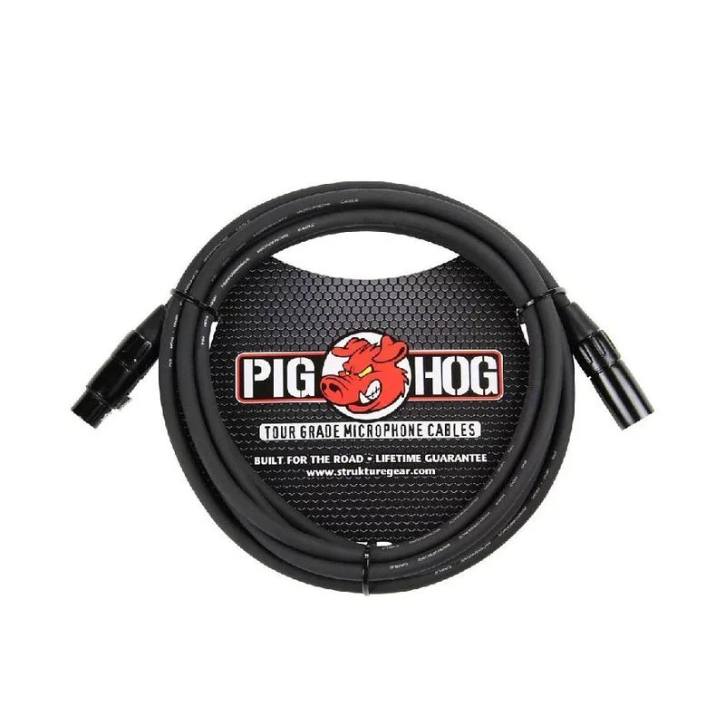 PIG HOG PIG HOG 黑色 雙XLR頭 麥克風線 — 三峽麥克風