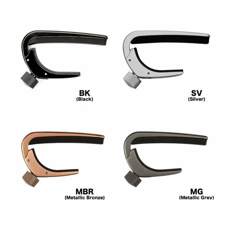 Planet Waves Planet Waves 移調夾 旋鈕鎖定式 PW-CP-02 黑色 銅色 銀色 灰色 — 三峽木吉他 / 民謠吉他