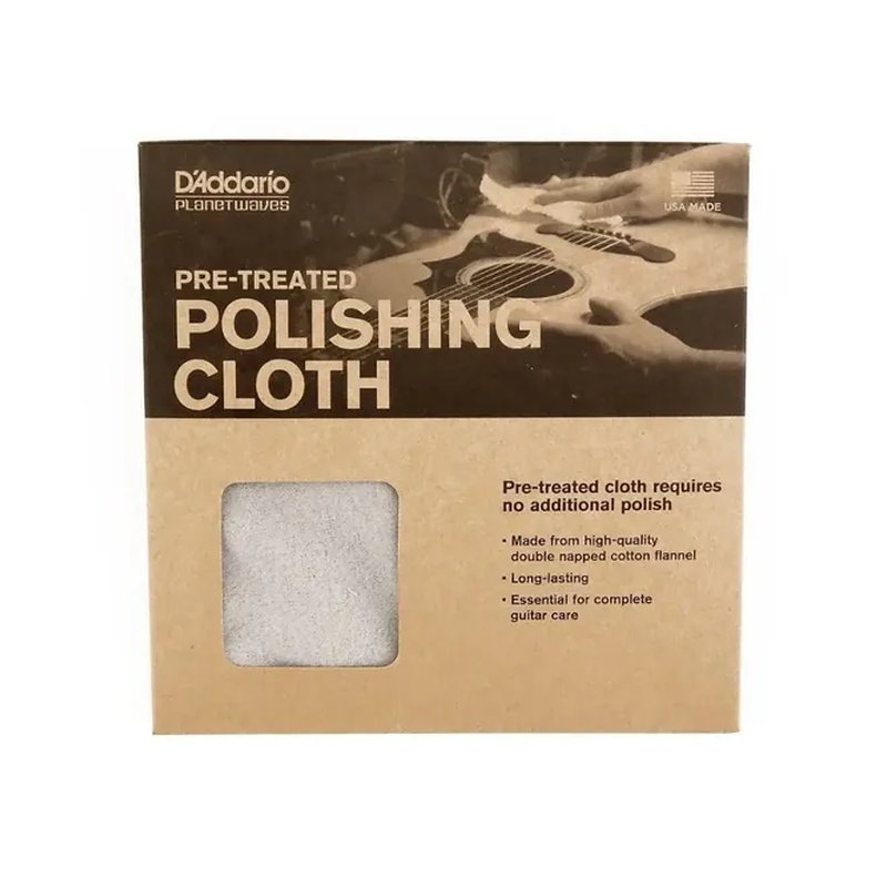 Planet Waves Planet Waves 拭琴布 Polishing Cloth 吉他強效清潔布 PWPC1 — 三峽木吉他 / 民謠吉他
