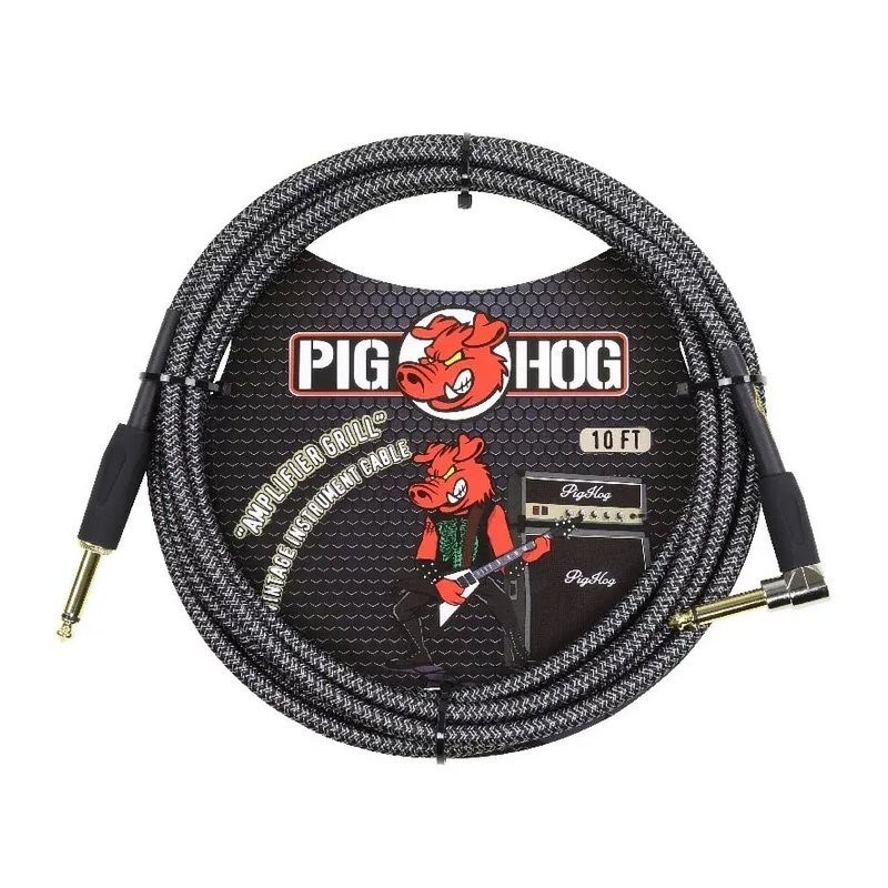 PIG HOG PIG HOG 黑灰色 IL頭 樂器導線 編織系列 Amplifier Grill — 三峽音響 / 音箱