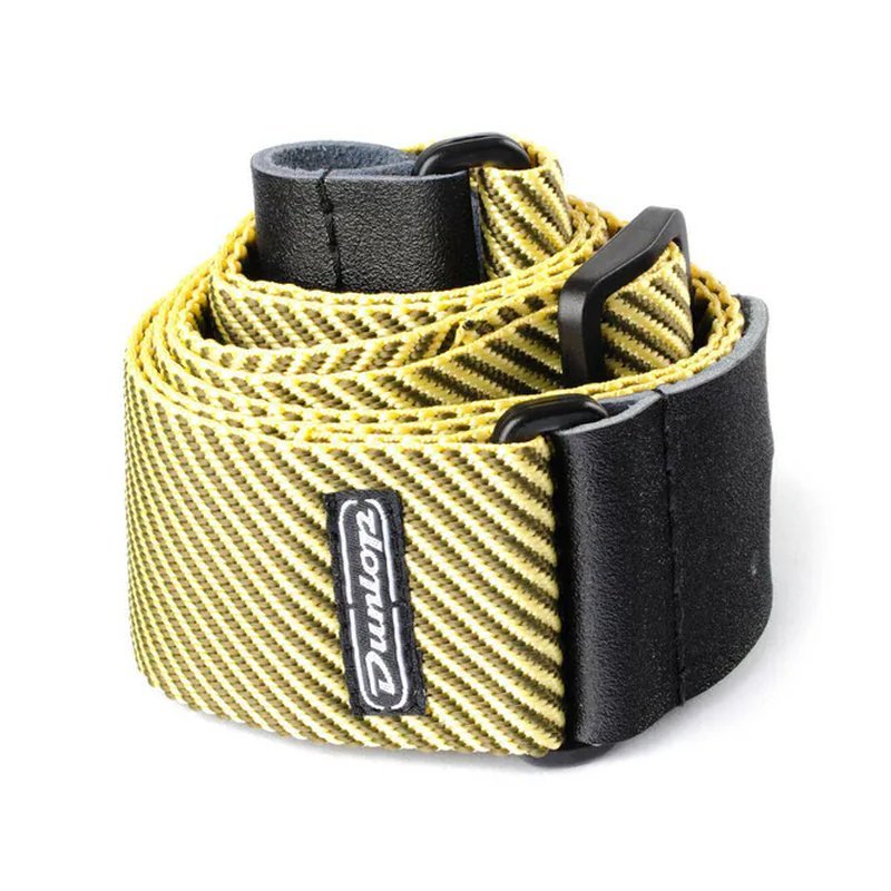 Dunlop Jim Dunlop Classic Strap 黃色條紋背帶 JDGO-D38-15CL — 三峽效果器