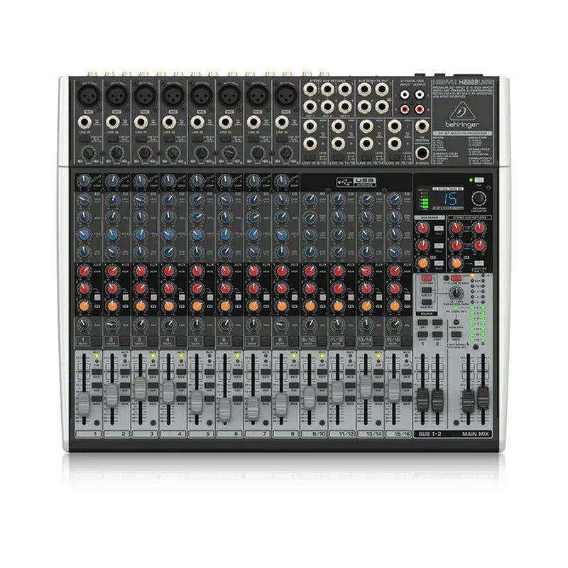 Behringer BEHRINGER XENYX X2222USB 混音器 — 三峽麥克風