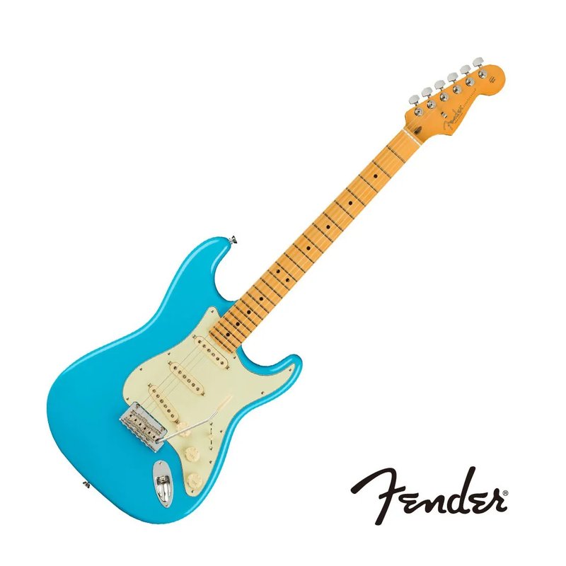 Fender Fender American Professional II Stratocaster MN Miami Blue 邁阿密藍 電吉他 — 三峽吉他 / Bass