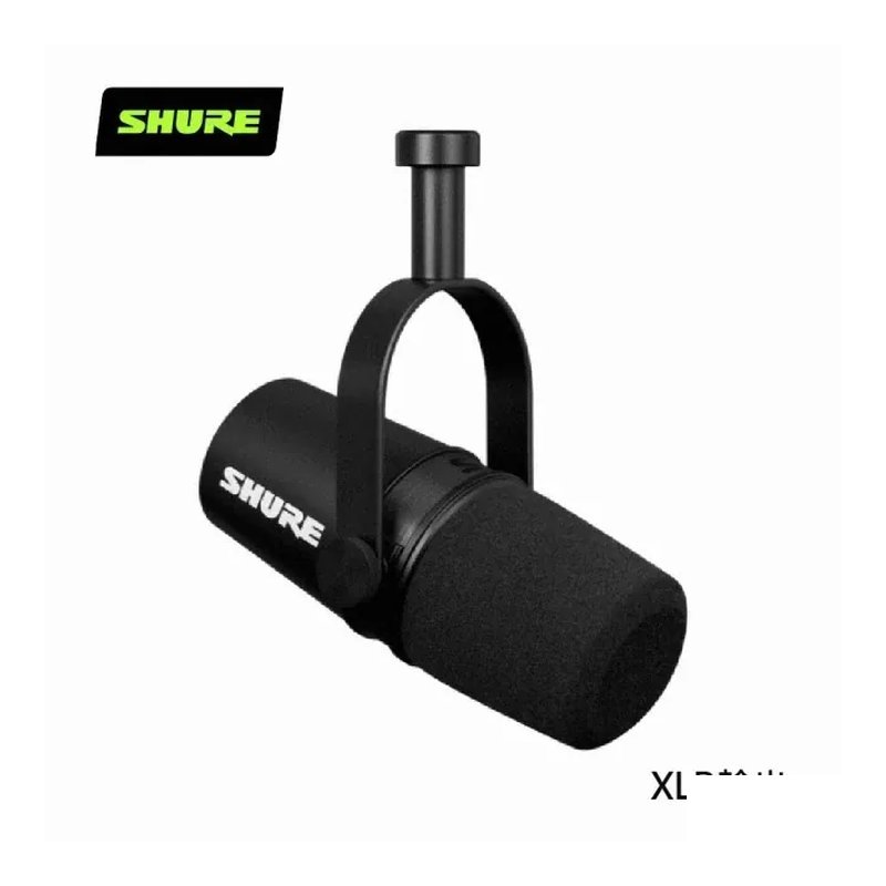 Shure Shure 舒爾 MV7X 人聲 XLR動圈麥克風 — 三峽麥克風