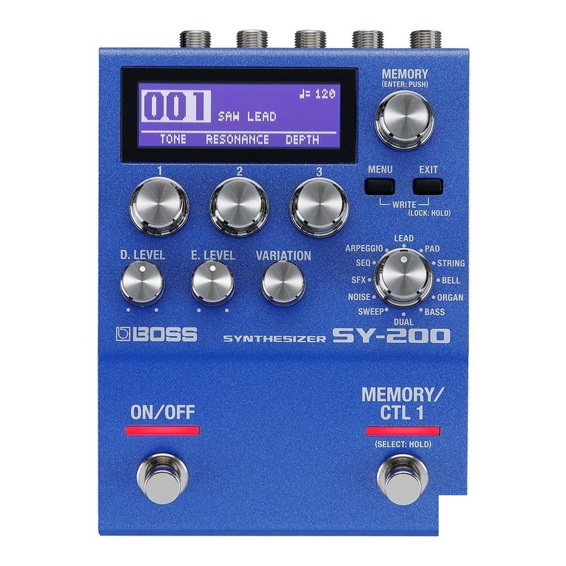 BOSS BOSS SY-200 Synthesizer 合成器效果器 — 三峽木吉他 / 民謠吉他