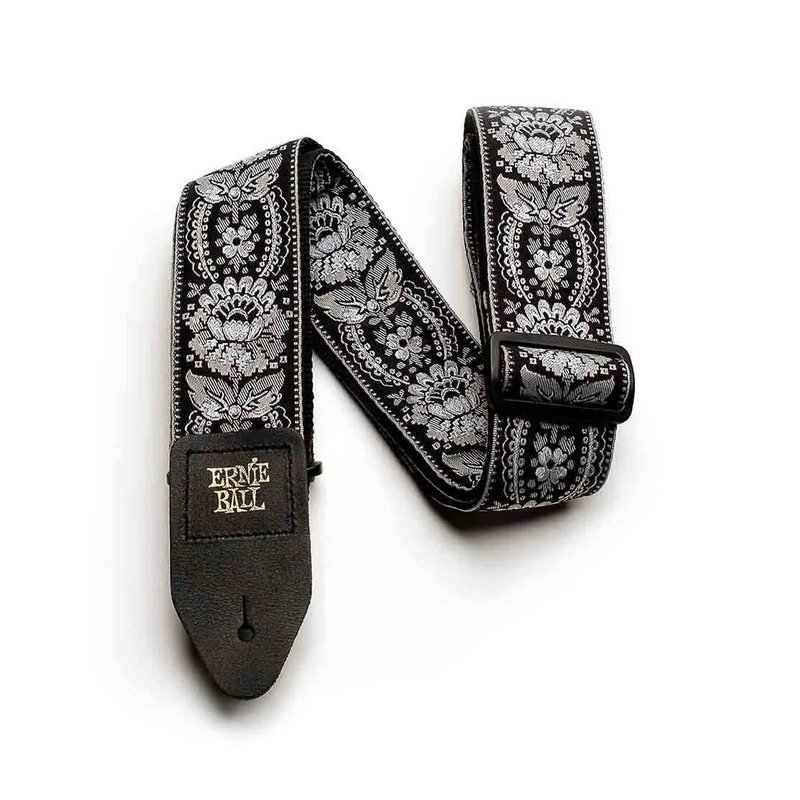 Ernie Ball Ernie Ball Classic Jacquard Strap - Silver Orleans 4150 背帶 — 三峽木吉他 / 民謠吉他