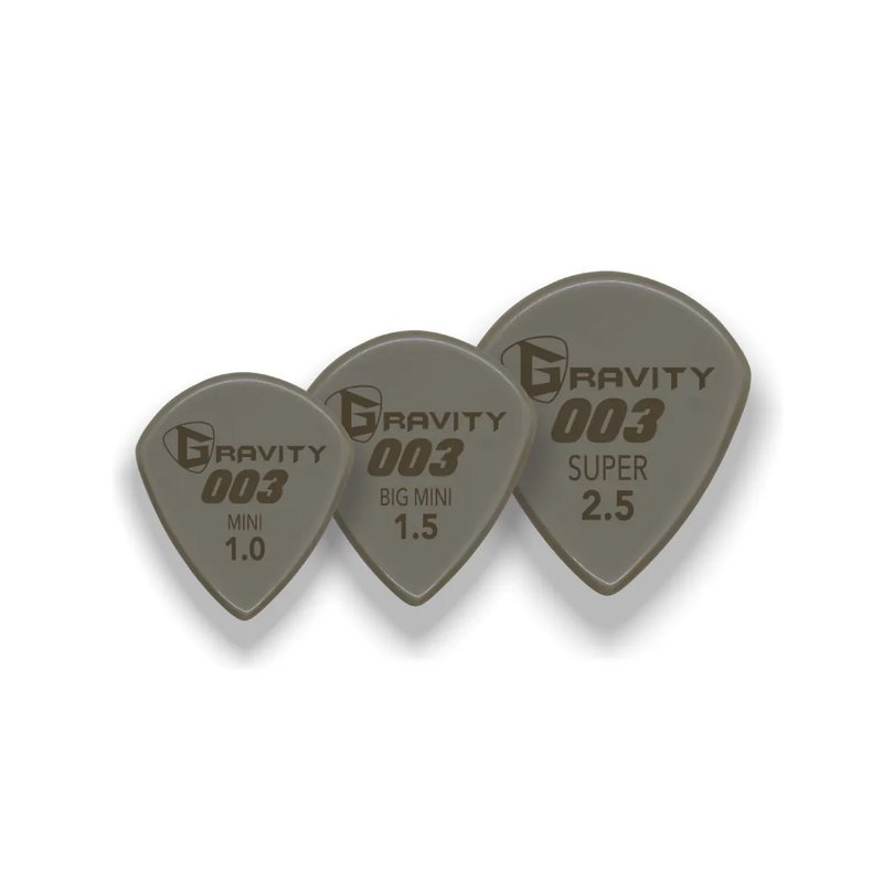 GRAVITY GRAVITY / 壓克力彈片 003 GOLD (Mini / Bigmini / Super) — 三峽Pick