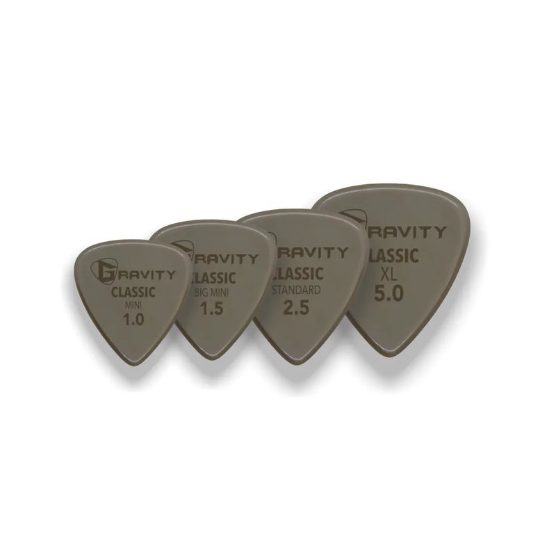 GRAVITY GRAVITY / 壓克力彈片 CLASSIC GOLD (Mini / Bigmini / Standard /XL) — 三峽Pick