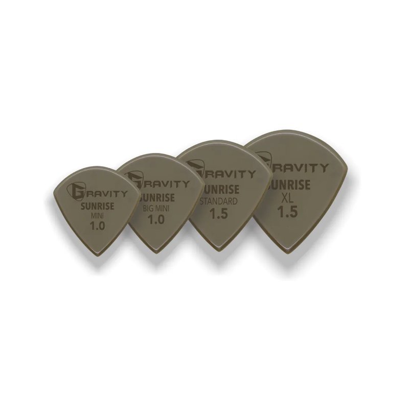 GRAVITY GRAVITY / 壓克力彈片 SUNRISE GOLD (Mini / Bigmini / Standard /XL) — 三峽Pick