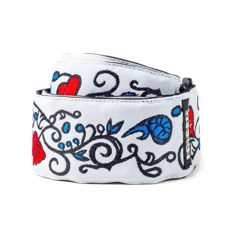 Dunlop Jim Dunlop JIMI HENDRIX™ MONTEREY STRAP JH02 背帶 — 三峽木吉他 / 民謠吉他