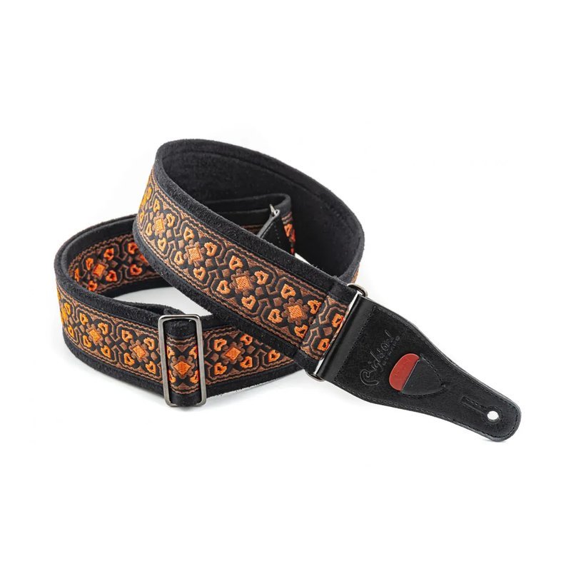 RightOn RightOn 吉他背帶 Stanadrd Plus Glastonbury II Brown 棕色 — 三峽背帶