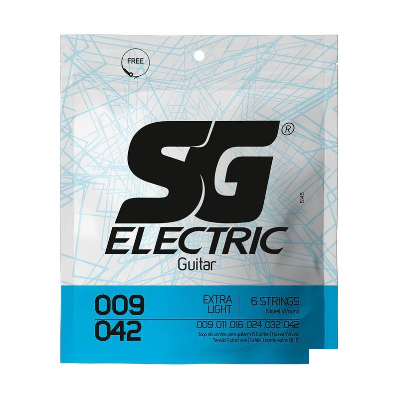 SG STRINGS SG STRINGS 電吉他弦 .009 / .010 — 三峽木吉他 / 民謠吉他