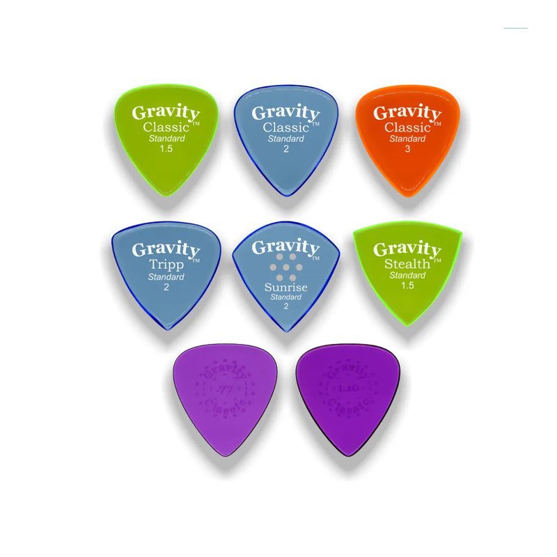 GRAVITY GRAVITY / 8片裝組合 禮物包 (Classic/Sunrise/Tripp/Stealth/Thin Classic) — 三峽配件 / 週邊