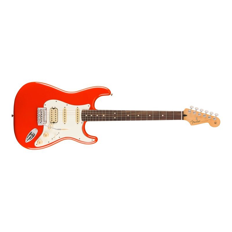 Fender Fender Mexico 電吉他 Player II Stratocaster HSS RW 玫瑰木指板 Coral Red 紅色 — 三峽電吉他