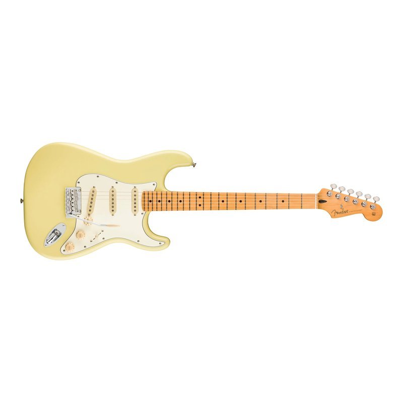 Fender Fender Mexico 電吉他 Player II Stratocaster MN 楓木指板 Hialeah Yellow 鵝黃色 — 三峽電吉他