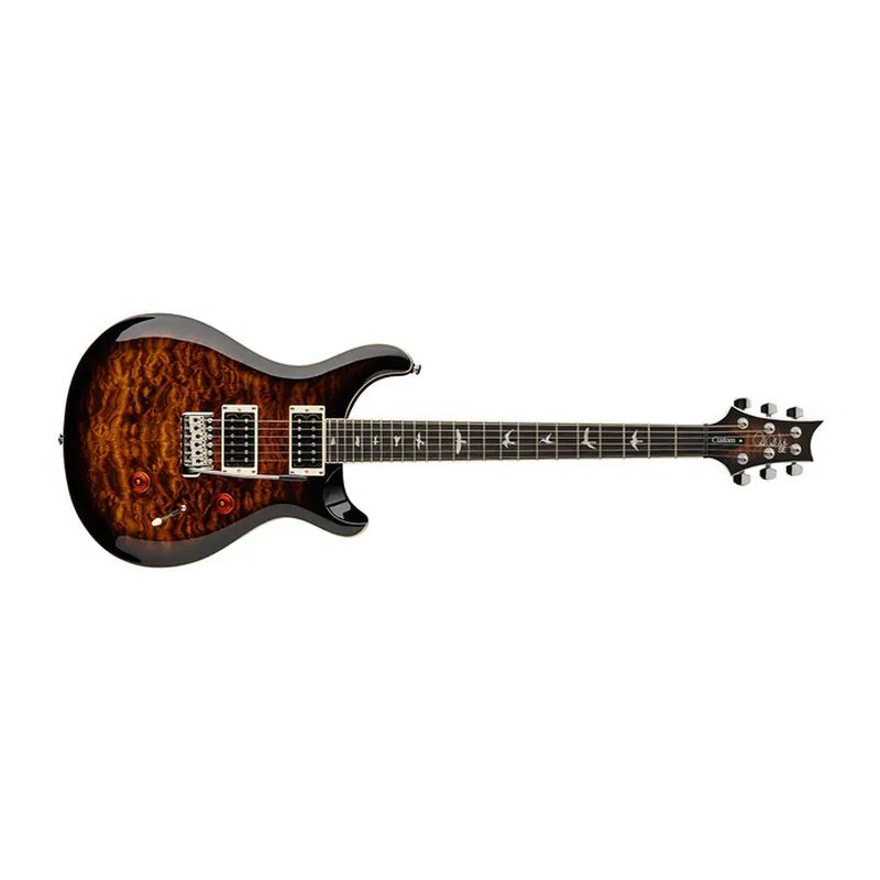 PRS PRS SE Custom 24 Quilt Black Gold Burst 電吉他 — 三峽電吉他
