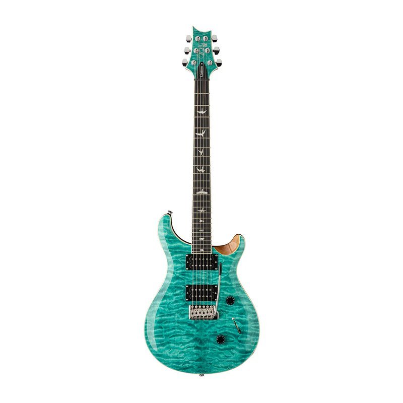 PRS PRS SE Custom 24 Quilt Turquoise 電吉他 — 三峽電吉他