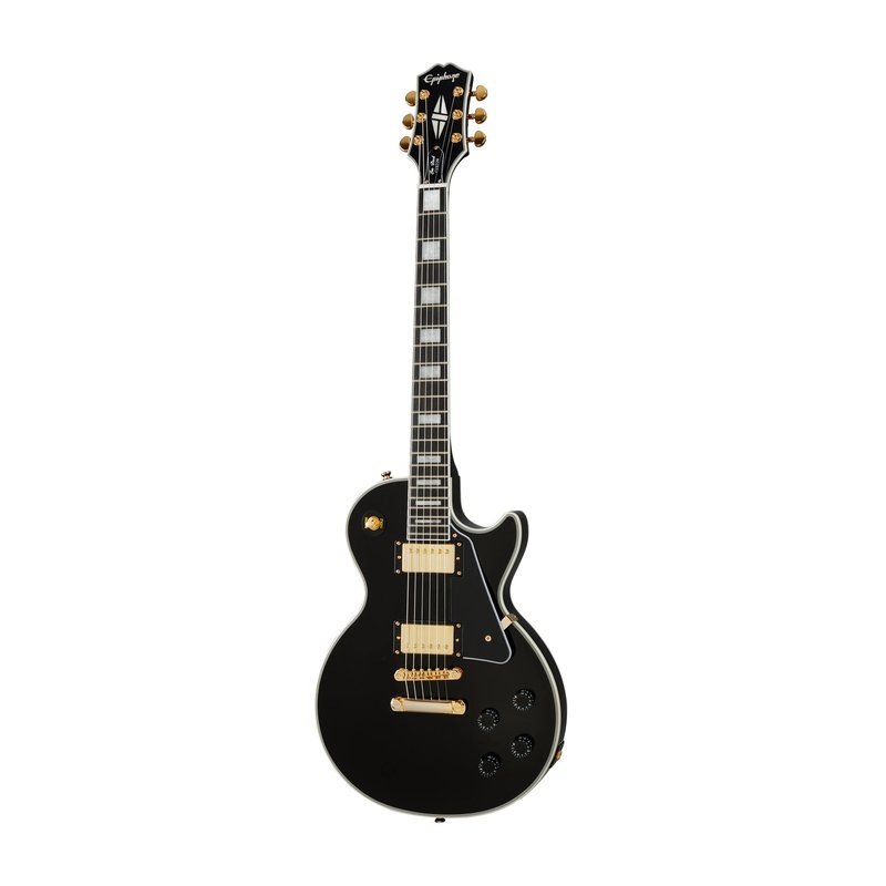 Epiphone Epiphone Les Paul Custom Ebony 電吉他 — 三峽電吉他