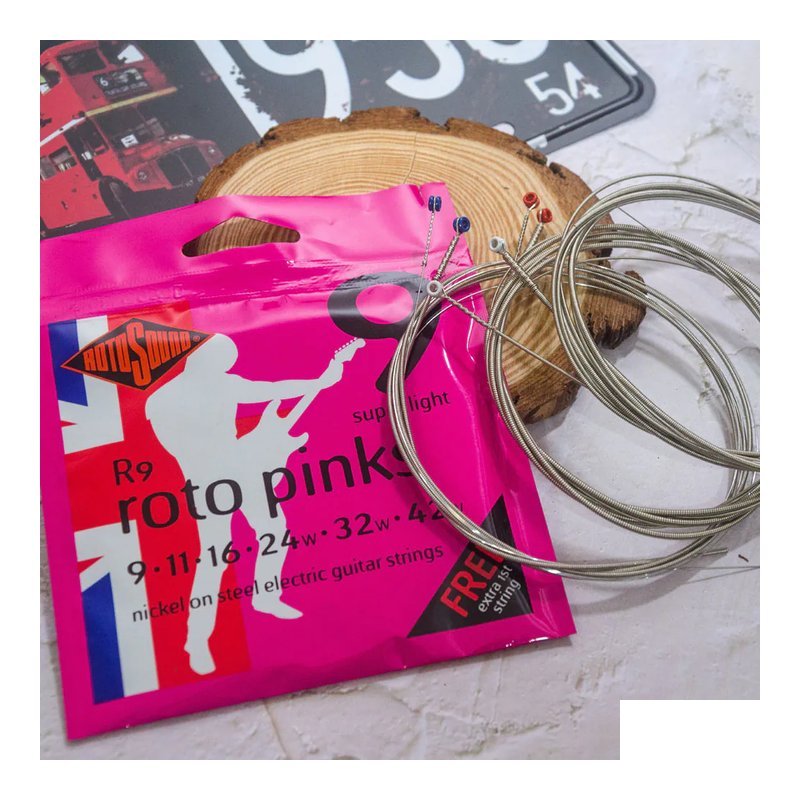 Rotosound RotoSound R9 09-42 鍍鎳 電吉他弦 — 三峽弦樂器
